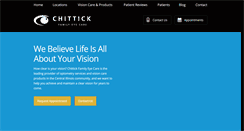 Desktop Screenshot of chittickeyecare.com